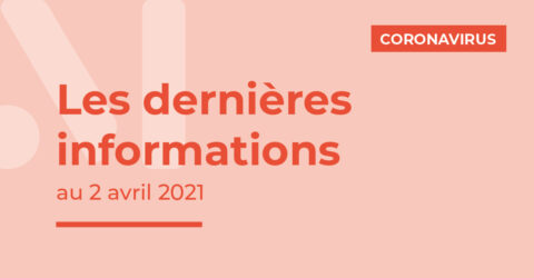 Covid-19 : dernières informations au 2 avril 2021