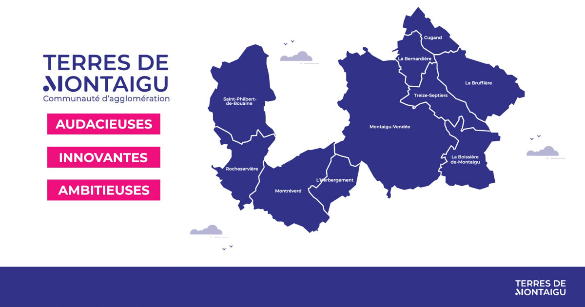 Visuel : Terres de Montaigu, communauté d'agglomération