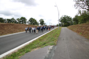 Photo : inauguration du boulevard des Ecrivains - Montaigu-Vendée