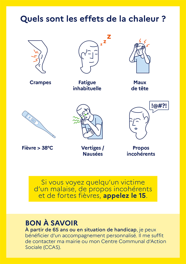 Conseils canicule 2022 Santé publique France